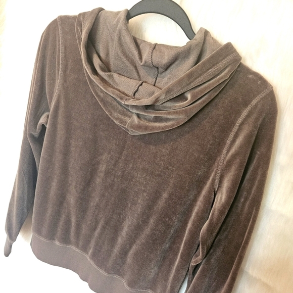 Old Navy Lingerie Velour Zip-Up Hoodie - Picture 5 of 6